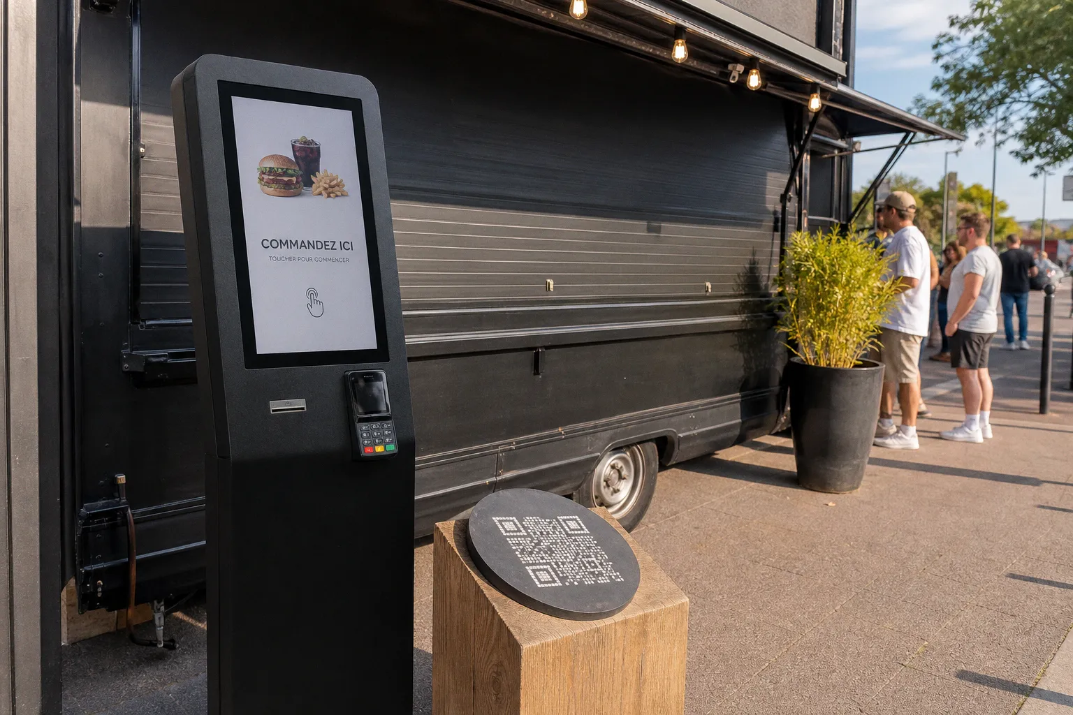 Borne ou QR code : quelle commande choisir pour son truck ?