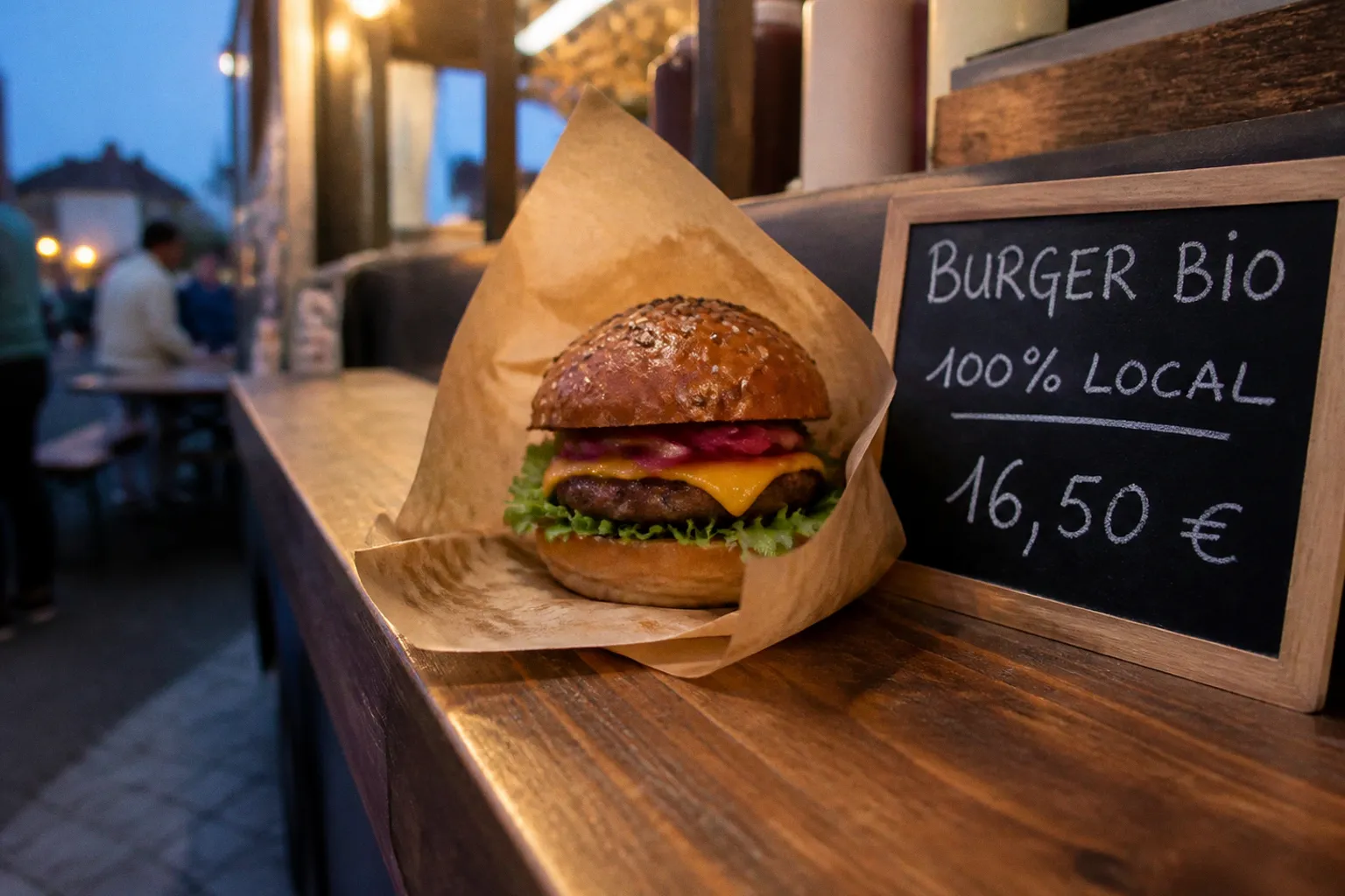 Burger bio en food truck : le piège du 100% local