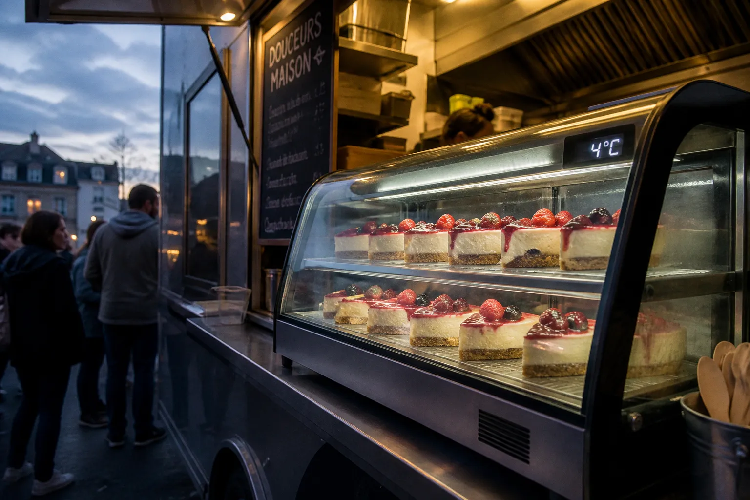 Cheesecake en food truck : comment assurer sa fraîcheur ?