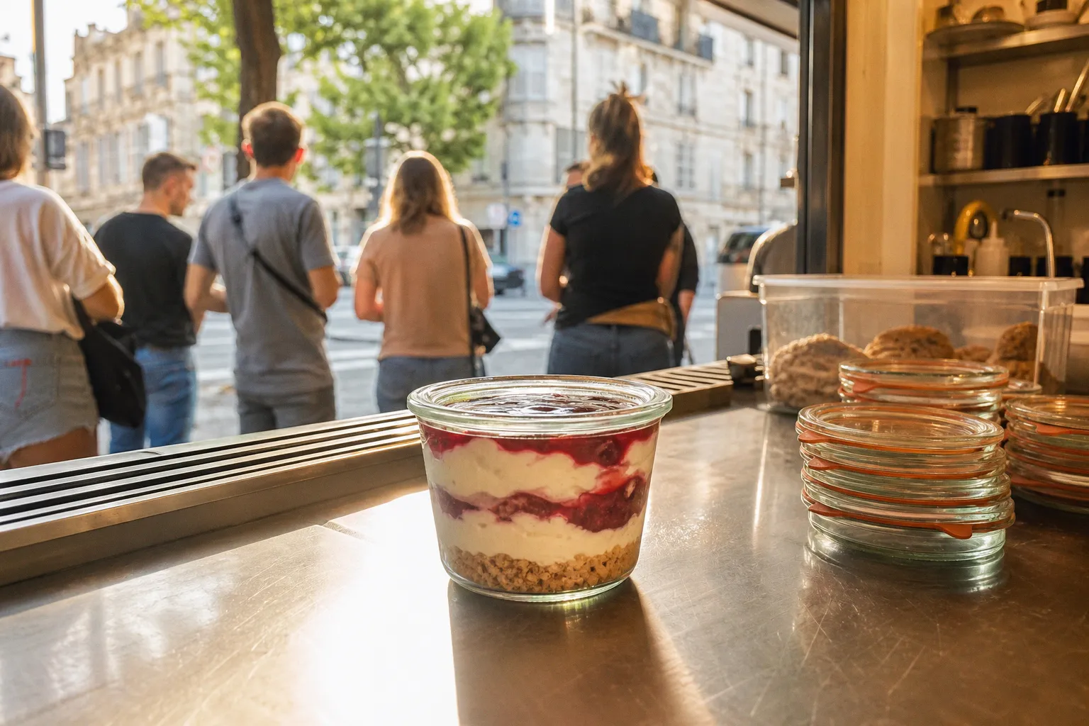 Cheesecake en pot : les étapes pour un dessert nomade réussi