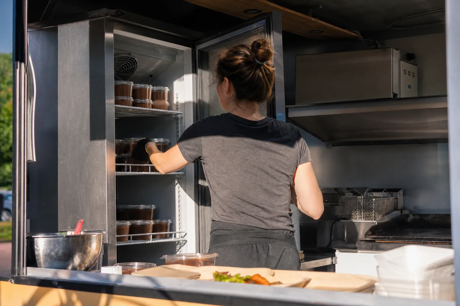 Crème au chocolat maison en food truck : les règles de conservation au frais