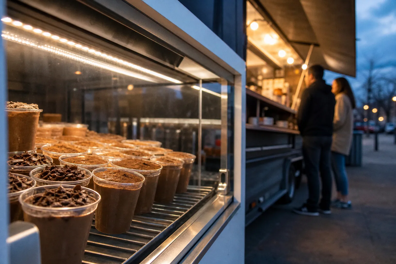 Crème au chocolat ou mousse : quel format pour un dessert nomade ?