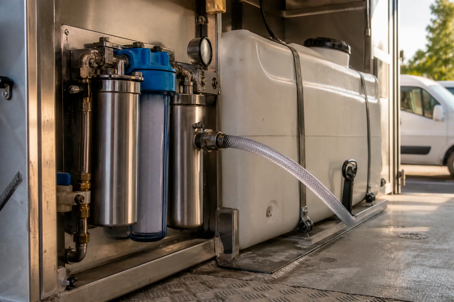 Eau potable en food truck : le parcours de conformité