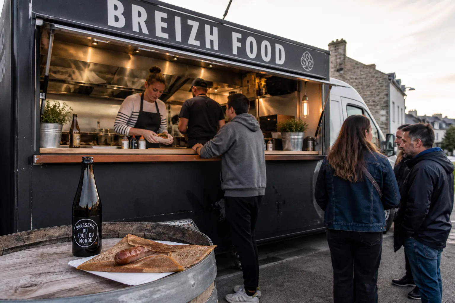Galette saucisse et bière locale : le modèle breton pour booster votre food truck