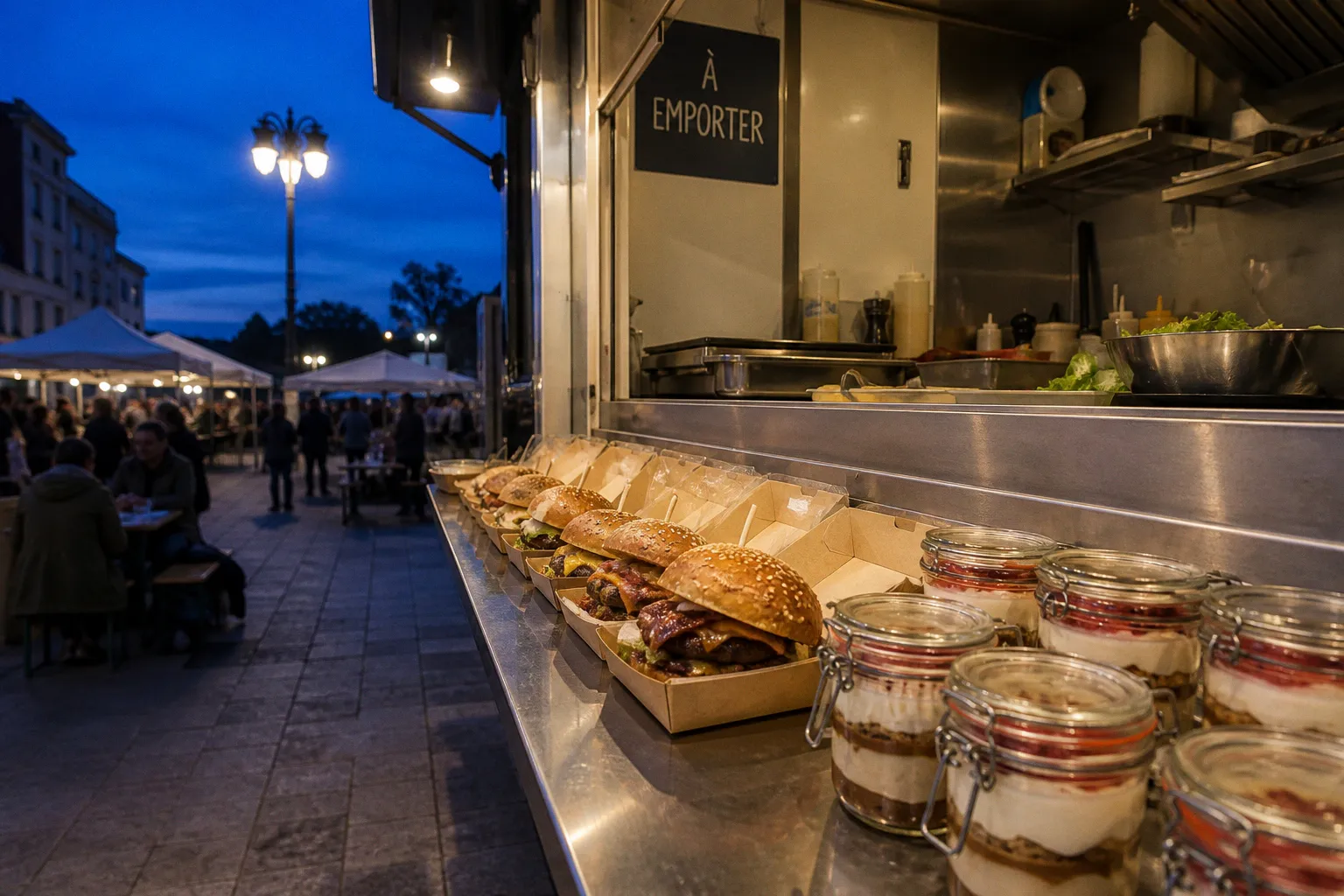 Optimiser la rentabilité d'un food truck lors des marchés publics