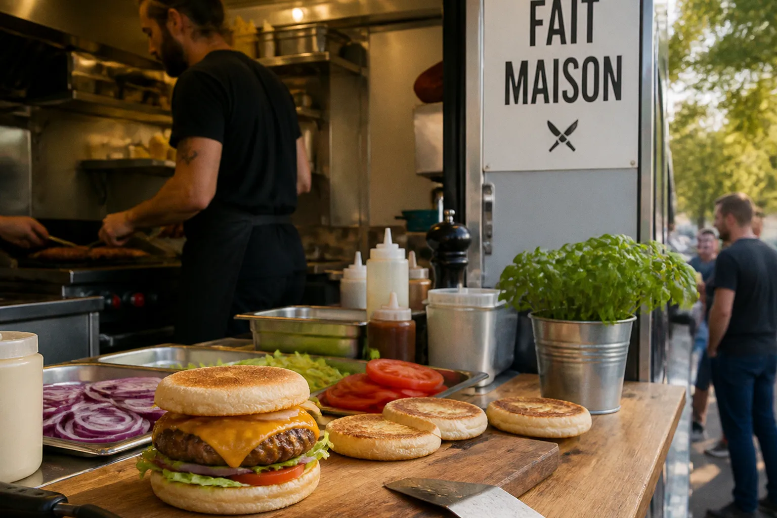 Pourquoi remplacer le bun par le muffin anglais booste la rentabilité de votre food truck