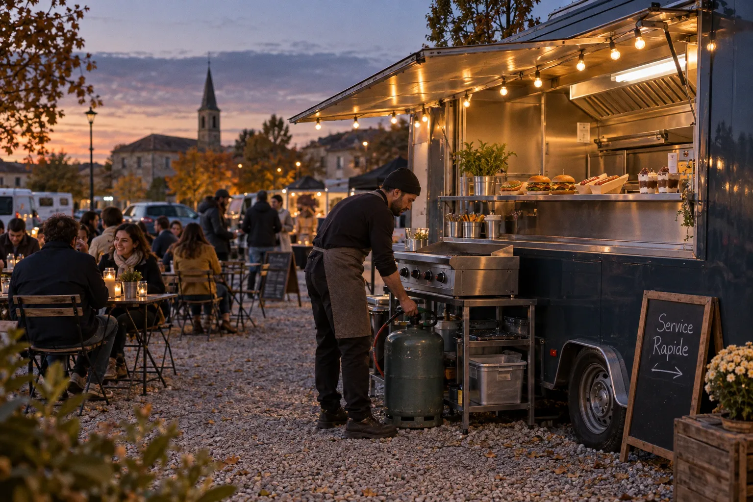 Street food : entre visions futuristes et réalité économique des food trucks
